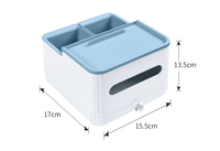 Boîte de rangement multifonctionnelle en plastique pour accoudoir de voiture, organiseur de siège, double porte-gobelets, boîte à mouchoirs, support de téléphone, intérieur de véhicule