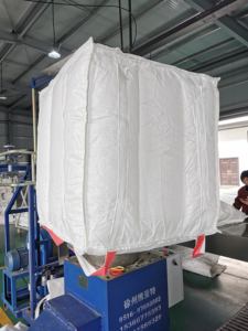 Nhà máy 100 kg 65*45*60 1mt/<span class=keywords><strong>1</strong></span> tấn/baffle Jumbo <span class=keywords><strong>fibc</strong></span> túi lớn 1000 kg số lượng lớn túi siêu Bao Jumbo thoáng khí nhựa số lượng lớn Túi - Product Image 6