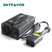 Chargeur de batterie personnalisé série 900W 24V 25A 36V 20A 48V 15A 60V 12A 72V 10A 84V 8A 96V 6A avec affichage de la tension et du courant