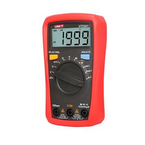 Multímetro Digital UNI-T UT33A+, Voltímetro de CA, Amperímetro, Ohmímetro, Medidor de Capacitancia, Pantalla LCD - Product Image 3