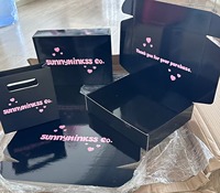Boîtes d'expédition en carton ondulé personnalisées avec logo imprimé, boîtes cadeaux pliables en papier, emballages personnalisés