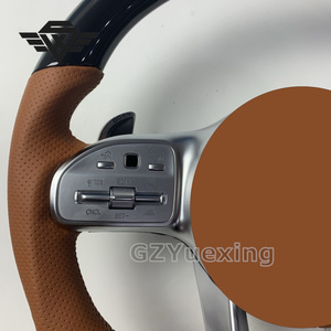 <span class=keywords><strong>Volant</strong></span> de voiture personnalisé en bois de pêche piano noir adapté pour <span class=keywords><strong>Mercedes</strong></span> benz AMG W204 W211 W212 W213 W167 W218 W221 C63 GLe - Product Image 2