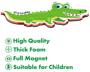 IMÁNES DE ESPUMA PARA REFRIGERADOR DE 59 PIEZAS CON DIBUJOS DE ANIMALES DE <span class=keywords><strong>ZOO</strong></span> Y GRANJA AL POR MAYOR - Product Image 3