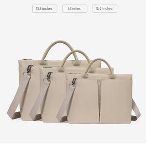 Sac pour ordinateur portable Oxford imperméable, sac fourre-tout professionnel léger, grande capacité, 15,6 pouces, unisexe, logo personnalisé, mallette d'affaires imperméable - Product Image 4