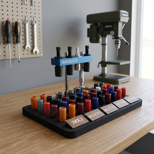 Herramienta de mesa práctica con cabezales de metal y plástico Smart Press de calibre 12 - Product Image 2