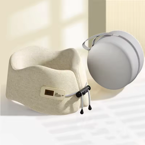 หมอนรองคอรูปตัวยูแบบพกพา Z Memory Foam ผ้ากำมะหยี่ สำหรับเดินทาง ใช้กับเครื่องบินและนอนหลับได้ - Product Image 2