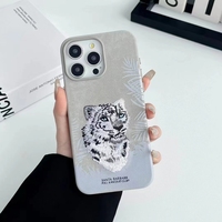2024 marque de mode populaire Stone Label couleur argent IMD PC coque de téléphone pour iphone 15 14 13 12 11 plus/pro/pro max