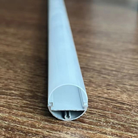 Prix d'usine T8 4 pieds, boîtier de tube LED en plastique extrudé découpable, éclairage linéaire moderne pour intérieur, haute efficacité, certifié RoHS