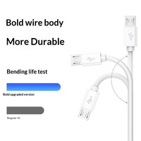 Câble de charge et de données Micro Type C en PVC, longueurs variées : 1m, 3m, 14m, 10 mètres