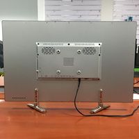 TV LED plate intelligente Android 24 pouces sans cadre avec panneau de qualité A T2 + S2 prenant en charge la compatibilité solaire AC/DC