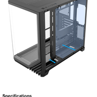 OEM ODM BLACK ATX Computer Case & Towers Case Desktop Computer Gaming Cabinet for Pc Computer Case Gamer Pc