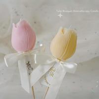 Bougies parfumées en forme de tulipe en gros, cadeaux de mariage pour invités, bougies en cire de soja à marque privée pour événements et fêtes