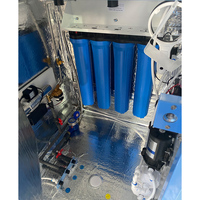 Distributeur d'eau purifiée par osmose inverse 220V avec option lecteur de carte ATM, membrane filtrante RO, pompe et réservoir sous pression