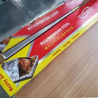 Papier BBQ en aluminium de 11, 13 et 15 microns en Libye, rouleau de 200 pieds carrés, largeur 45 cm, bobine d'aluminium de 30 cm en Maroc