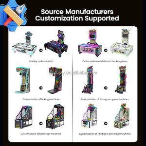 Machine de <span class=keywords><strong>jeu</strong></span> d'arcade à monnayeur pour parcs d'attractions, Air Hockey multi-balles, Table de hockey, Écran LCD, Divertissement intérieur - Product Image 3