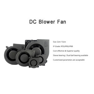 High-Flow DC12V/24V Ventilador Silencioso para Dispositivos de Beleza Iluminação do Palco Churrasqueira Refrigerador Refrigeração Bola Elétrica - Product Image 4