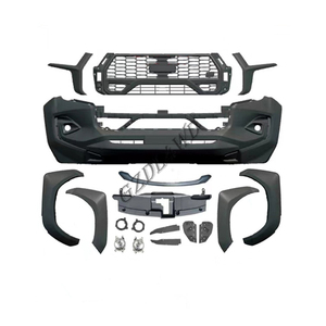 Phụ Tùng Xe Hơi Thay Thế Phía Trước Bumper Lưới Tản Nhiệt Chuyển Đổi Gr Bộ Dụng Cụ Cơ Thể Cho Hilux Rocco 2016 2018 Để Rocco 2023 - Product Image 5