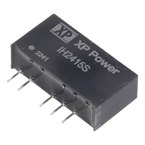 Convertisseur DC/DC isolé IH2415S-H XP POWER, convertisseur DC/DC traversant ITE SIP 2 W 2 sorties 15 V - Product Image 1