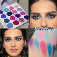 Coffret Maquillage Série Halloween - Palette de Maquillage Multi-usages avec Fard à Joues Scintillant et Ombre à Paupières