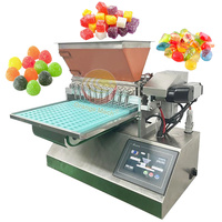 Nouvelle machine à bonbons semi-automatique en acier inoxydable 304 pour la production de bonbons à la menthe, modèle Rose Jelly Lollipop mignon