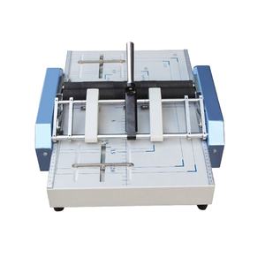 Agrafeuse électrique automatique de bureau A3 grand format avec fonction de pliage et de reliure à chevalet, machine à faire des livrets - Product Image 1