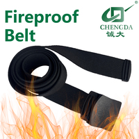 Ceinture ignifuge fabriquée avec du ruban aramide résistant au feu et une boucle anti-feu pour combinaison de pompier, uniforme de protection FR, vêtements de travail de sécurité