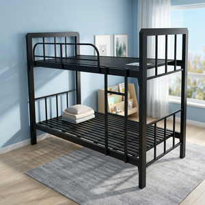 Dai Thanh High Quality Metal Box Spring Bunk <b>Beds</b> <b>Queen</b> <b>Size</b> Industrial Loft <b>Bed</b> Durable Space-Saving Bedroom Living Room - Product Image 2