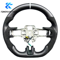 Volant en fibre de carbone forgé sur mesure pour Ford Mustang Gt 350 S550 S650 S197 Ecoboost 2024 2019 2017 2013 2016