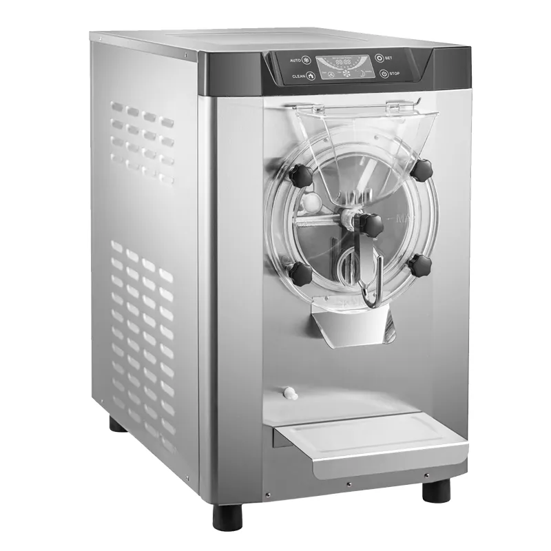 Sert dondurma makinesi ticari otomatik Gelato yoğurt dondurma yapma makinesi dondurma yapma makinesi iş dondurma koni için