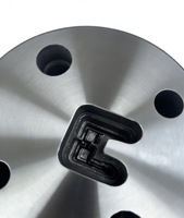 Profilé isolant en aluminium à rupture de pont thermique en U sur mesure Huayi Metal pour cadre de fenêtre, modèle 3 CN/GUA