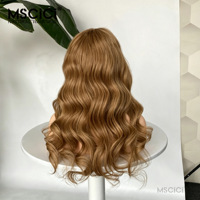 Perruque Lace Front 13x6 en Cheveux Vierges Indiens, Ondulation Profonde, Brun Foncé, Nœuds Décolorés, Prête à Porter, 100% Cheveux Humains, 14-26 pouces