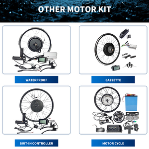Kit de conversion de vélo électrique 1000W 1500w <span class=keywords><strong>2000w</strong></span> avec options de roues de 20 24 26 27,5 28 29 pouces Kit de conversion de moteur de moyeu de vélo électrique - Product Image 4