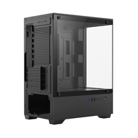 AntarcChill Nuevo Diseño Micro-ATX, Caja de Juego con Doble Cristal Templado y Vista Panorámica, para Computadora de Escritorio, en Oferta, Caja de PC de Plástico