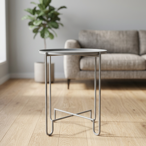 Support de table basse moderne utilisé pour la table basse de conception de plaque de cuisine de bureau à domicile avec la couleur unique de revêtement de puissance d'or de couleur - Product Image 1