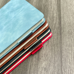 80/120/140/200 Sheets Dày Mềm PU Da <span class=keywords><strong>A4</strong></span> Học Sinh Đại Học Sinh Viên Kỷ lục Máy Tính Xách Tay Tạp Chí - Product Image 3