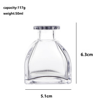 Vente flash : flacon diffuseur de parfum vide de 50 ml, 100 ml, 150 ml, 250 ml avec bouchon, flacon diffuseur d'arômes pour la maison