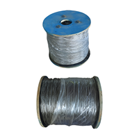 Corde galvanisée lisse de câble de séjour d'élasticité élevée à haute résistance 1X3 1X7 1X19 1X37 pour le poteau électrique