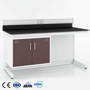 SEFA 8M Chứng Nhận Treo Nội Các Phòng Thí Nghiệm Bảng Phòng Thí Nghiệm Đồ Nội Thất Kim Loại Làm Việc Băng Ghế Dự Bị Thép Không Gỉ - Product Image 3