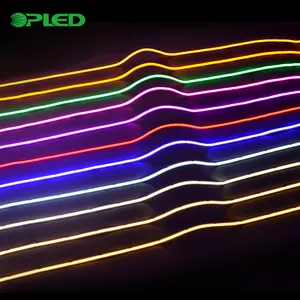 Водонепроницаемый Рок Цвет ИК 5 м 10 м умный силиконовый чехол rgb cct flex Гибкий ip68 белого цвета, доступен в 5 В, 12 В, 24 В постоянного тока, свет cob светодиодные полосы
