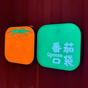 Tùy chỉnh Glow khung sắt xây dựng thương hiệu cá nhân Hollow Board lớn ngoài trời đường phố quảng cáo dấu hiệu Acrylic Hộp đèn - Product Image 5