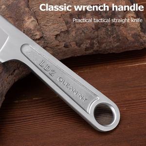 Couteau de camping personnalisable KA-BAR SS158 OEM DIY, manche en acier inoxydable, petit couteau droit multifonctionnel pour la nature sauvage - Product Image 5