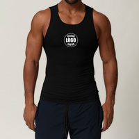 Débardeur de sport sans manches pour homme 91% Rayonne 8% Spandex pour fitness, gym et musculation
