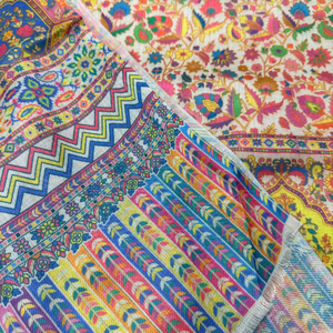 Digital Print <b>Suits</b> <b>for</b> <b>Women</b> Custom Printed <b>3</b> <b>Piece</b> Fashion Dress Lightweight Fabric OEM ODM Private Label Wholesale Supplier - Product Image 5