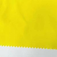 Tissu taffetas en polyester recyclé RPET de haute qualité 210T imperméable enduit de PU 65GSM