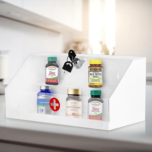 Caja de Seguridad Acrílica Transparente Moderna Personalizada por el Fabricante, Lavable, para Farmacias y Comercios Minoristas, con Cerradura - Product Image 5