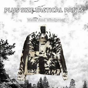 <b>Men</b> Cowhide Leather Jacket Fur Print Windproof Waterproof Breathable Casual Outerwear OEM Custom - Product Image 2