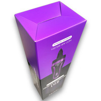 Vente en gros de boîte de couleur en carton imprimé sèche-cheveux boîte d'emballage en carton ondulé pour friser les bâtons