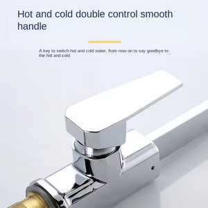 KAWAL Contemporary <strong>Square</strong> Seven-Shaped Kitchen Faucet 304 Stainless Steel Hot Cold Mixer Sink <strong>Tap</strong> Single Lever Hotel <strong>Tap</strong> - Product Image 3
