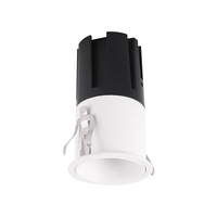Projecteurs LED en aluminium à CRI 95+ de haute qualité, directement d'usine, pour magasins de vêtements, présentoirs à vin, vitrines, effet champ étoilé, petite ouverture