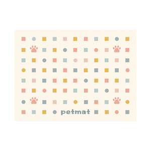 แผ่นรองนอนสำหรับสัตว์เลี้ยง ผ้าไหมน้ำแข็ง ลายเรขาคณิต รูปทรงสี่เหลี่ยมผืนผ้า ช่วยระบายความร้อน สำหรับสุนัขพันธุ์กลางและใหญ่ ขนาด 45x60 ซม. 50x70 ซม. 65x90 ซม. 85x120 ซม. - Product Image 2